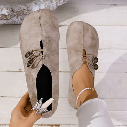 Zapatos de Cuero Diseño Barefoot | Serra™️