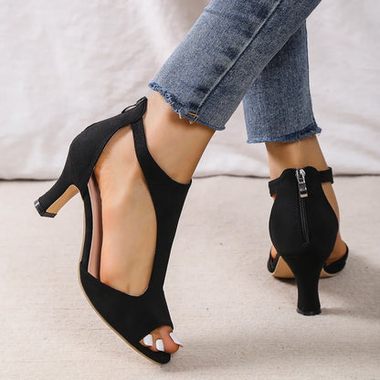 Zapatos con tacón medio | Leza™