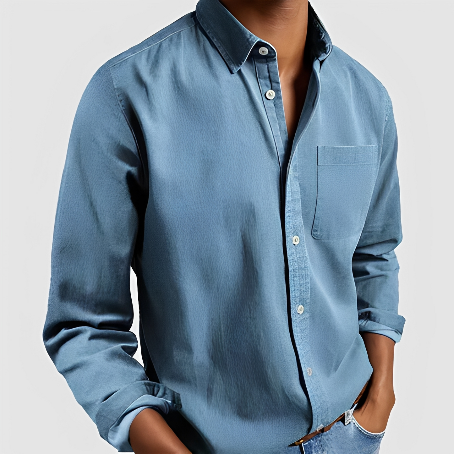 Kenje - Camisa casual de verano para hombre
