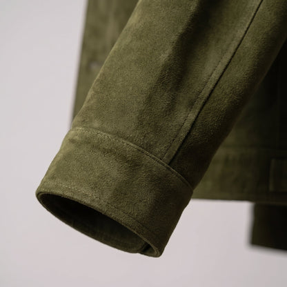 Tommaso | Chamarra de Gamuza Premium