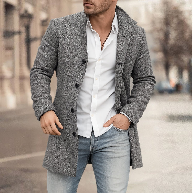 Chaqueta ligera hombre, elegante y práctica para otoño o primavera