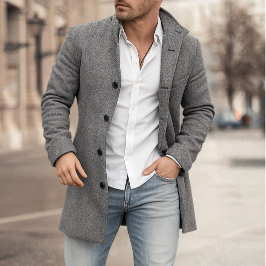 Chaqueta ligera hombre, elegante y práctica para otoño o primavera
