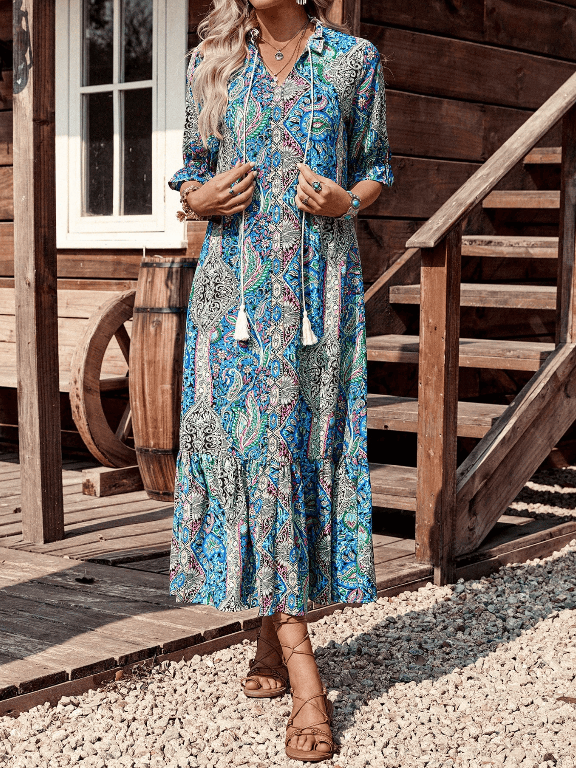 Vestido Bohemio - Roxana