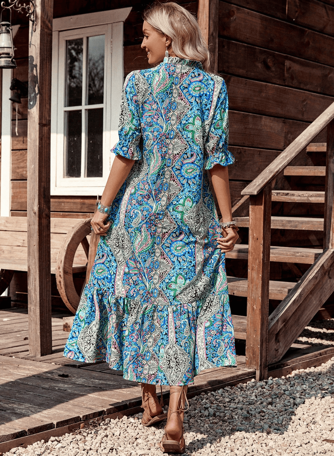 Vestido Bohemio - Roxana