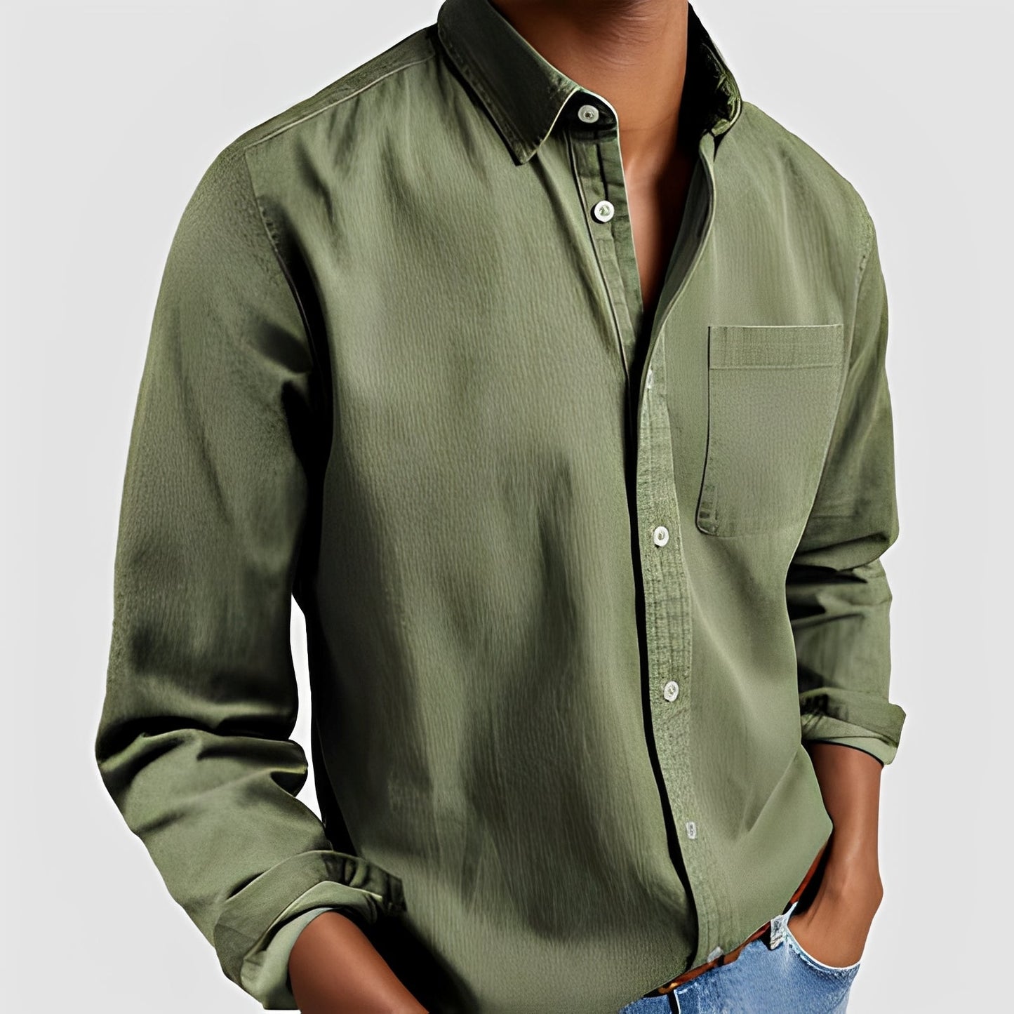 Kenje - Camisa casual de verano para hombre