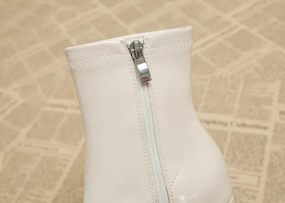 Botas de Charol con Tacón | Milan™