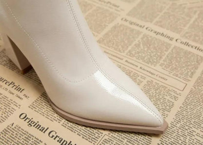 Botas de Charol con Tacón | Milan™