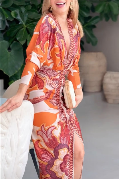 Vestido Scarlett | Manga larga y corte midi
