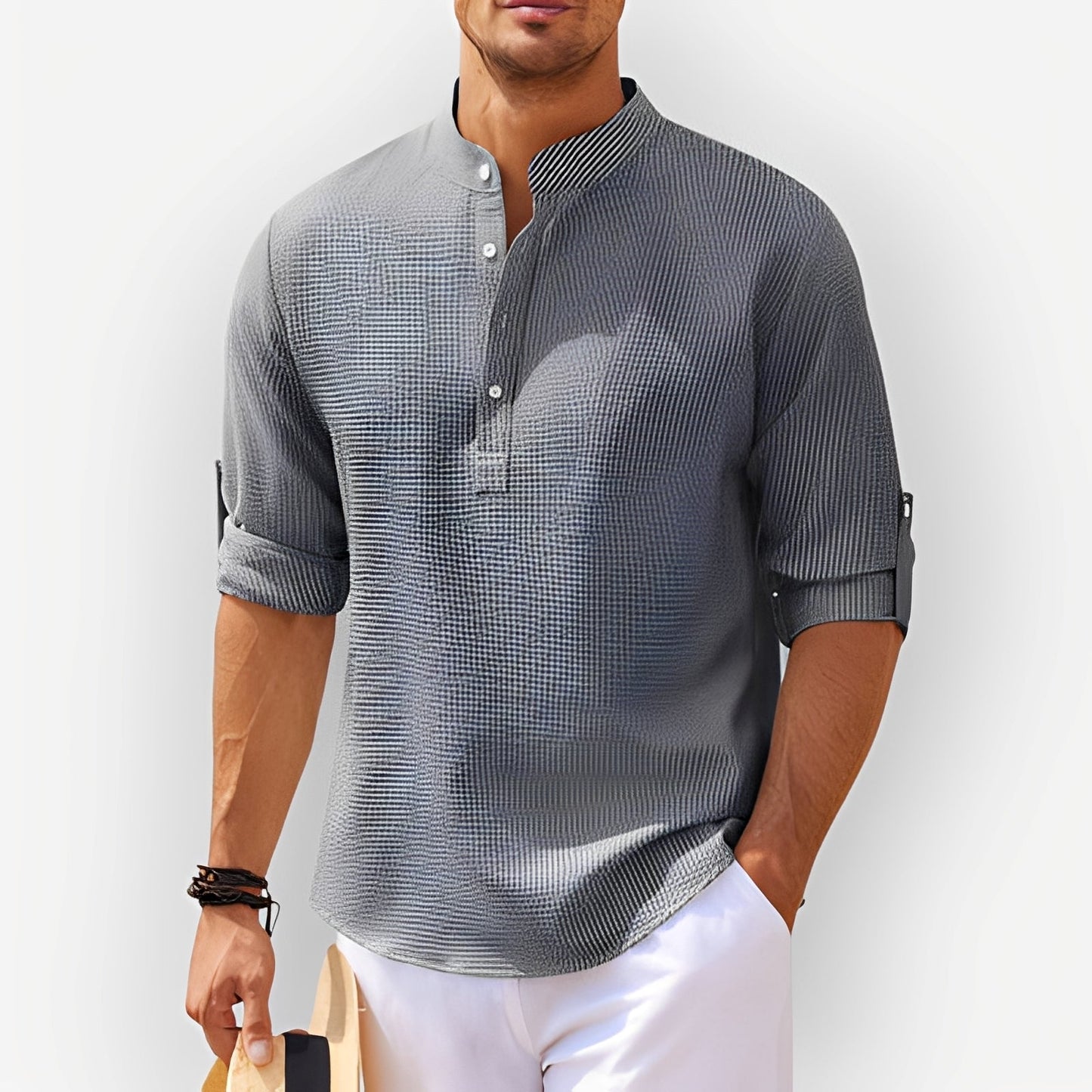 Perino - Camisa de estilo para hombre para el verano