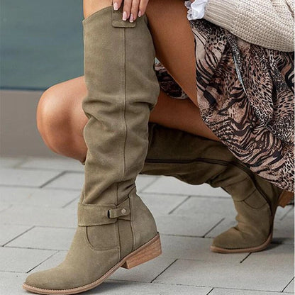 Botas Altas de Ante | Enna™