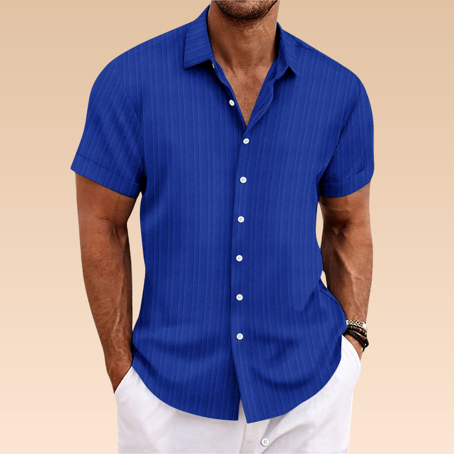 Norman – Camisa Hombre Ligera y Transpirable