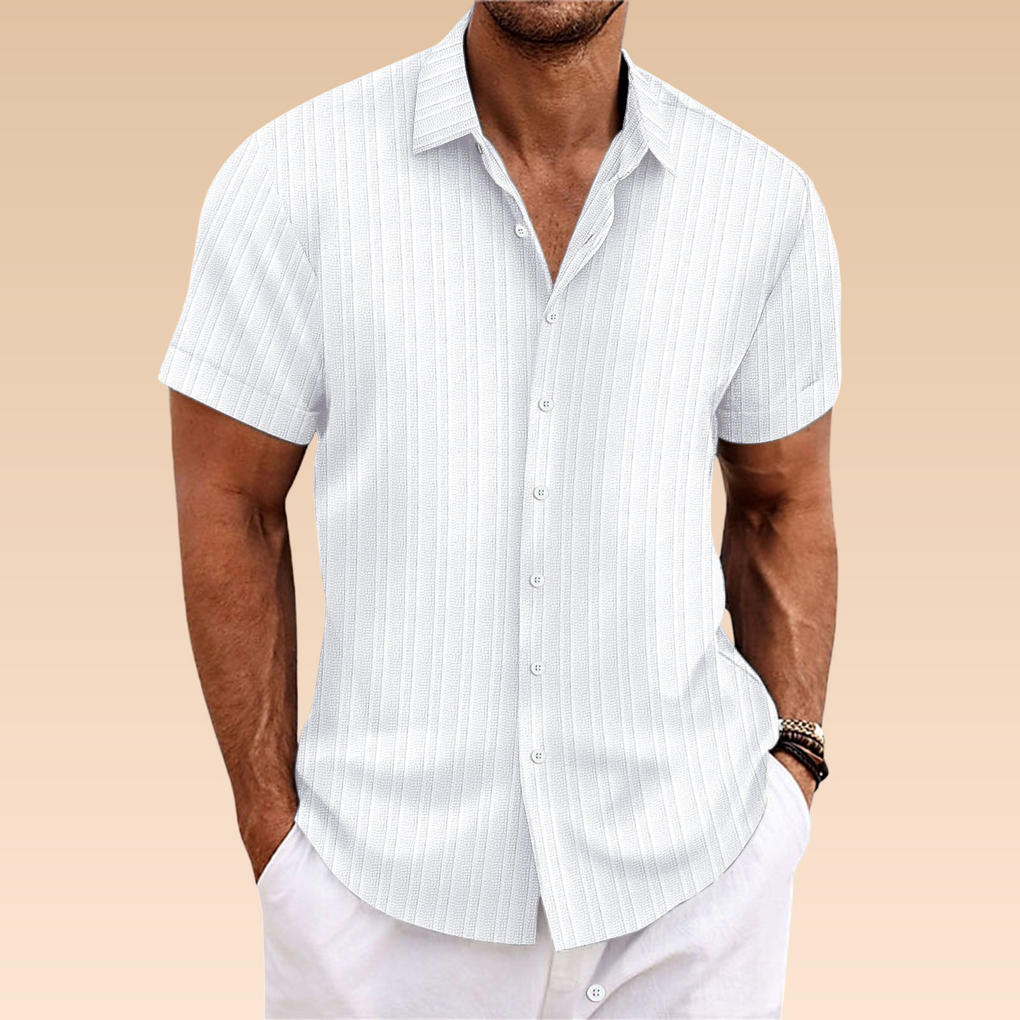 Norman – Camisa Hombre Ligera y Transpirable