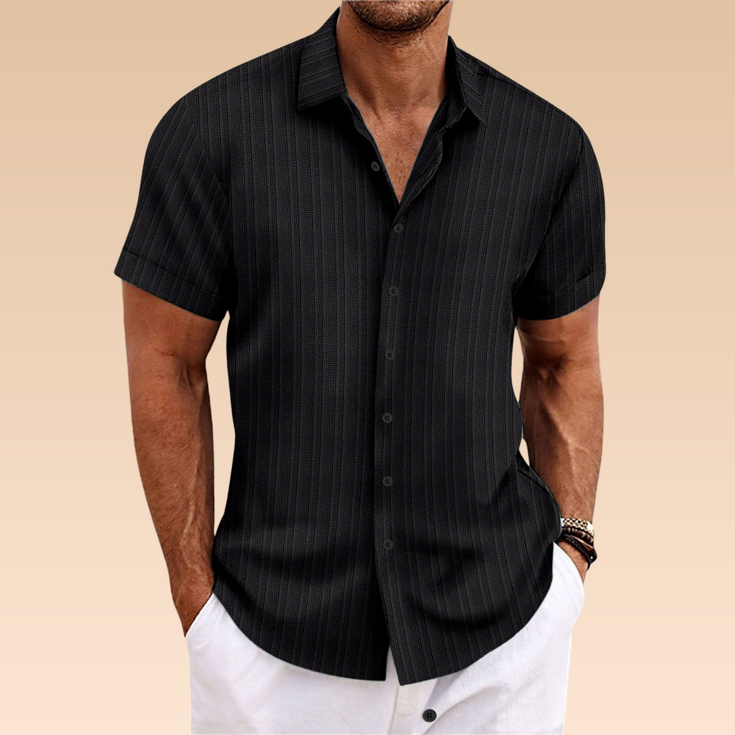 Norman – Camisa Hombre Ligera y Transpirable