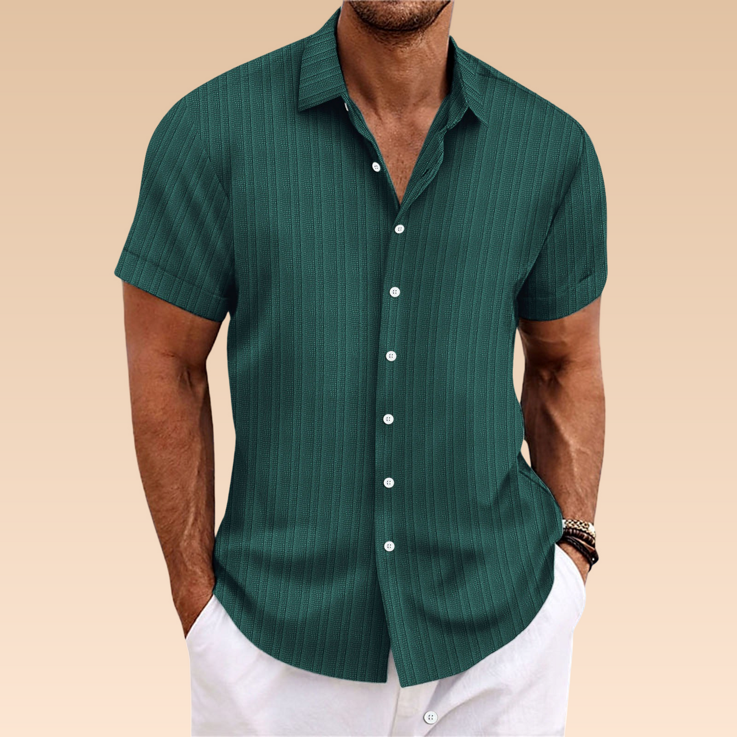Norman – Camisa Hombre Ligera y Transpirable