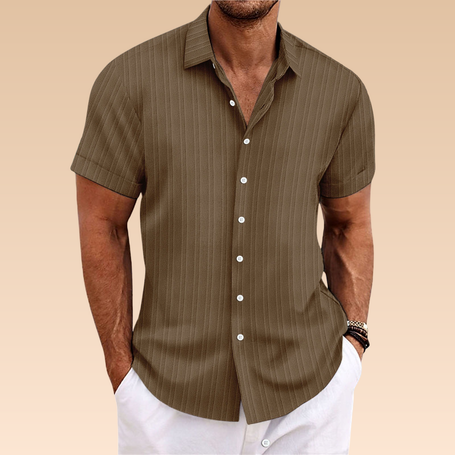 Norman – Camisa Hombre Ligera y Transpirable