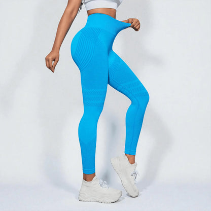 Leggings press 3D - Azul