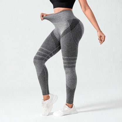 Leggings press 3D - Gris Carbón