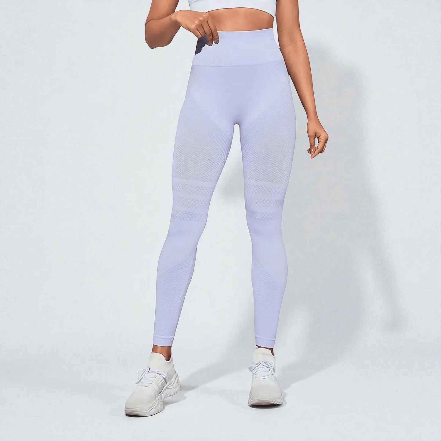 Leggings press 3D  - Lila claro