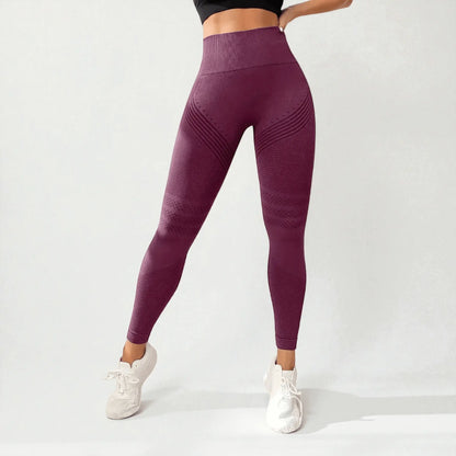 Leggings press 3D - Rojo Oscuro