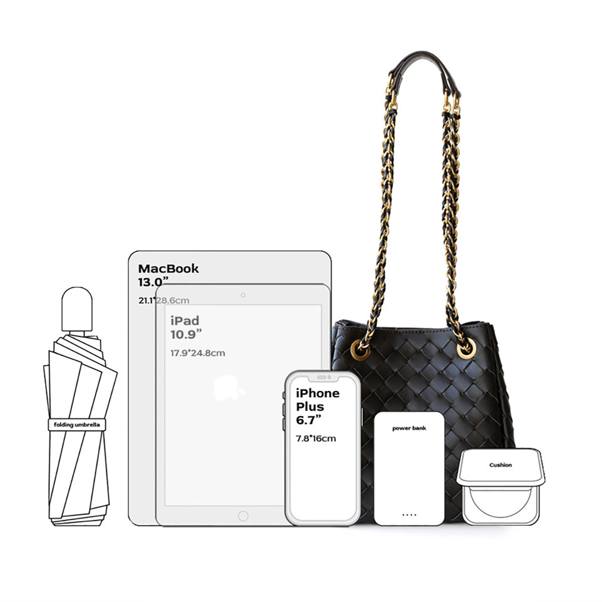 Bolso Paris- trenzado