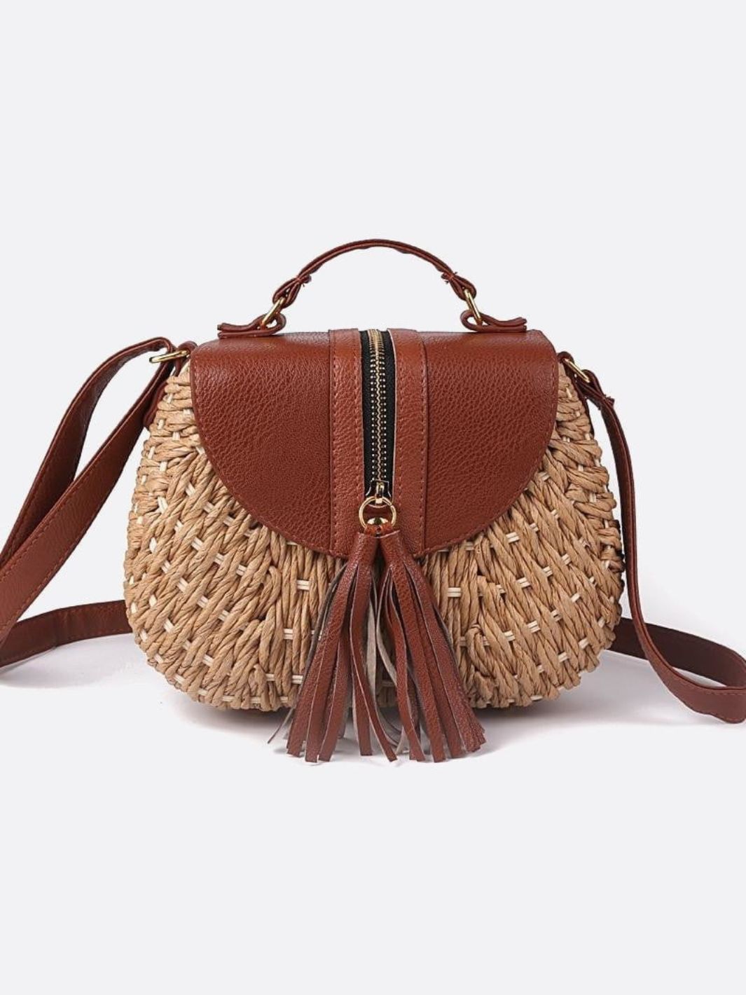 Bolso Solene trenzado– Estilo Saddle