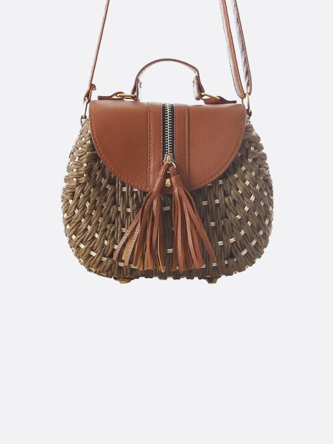 Bolso Solene trenzado– Estilo Saddle