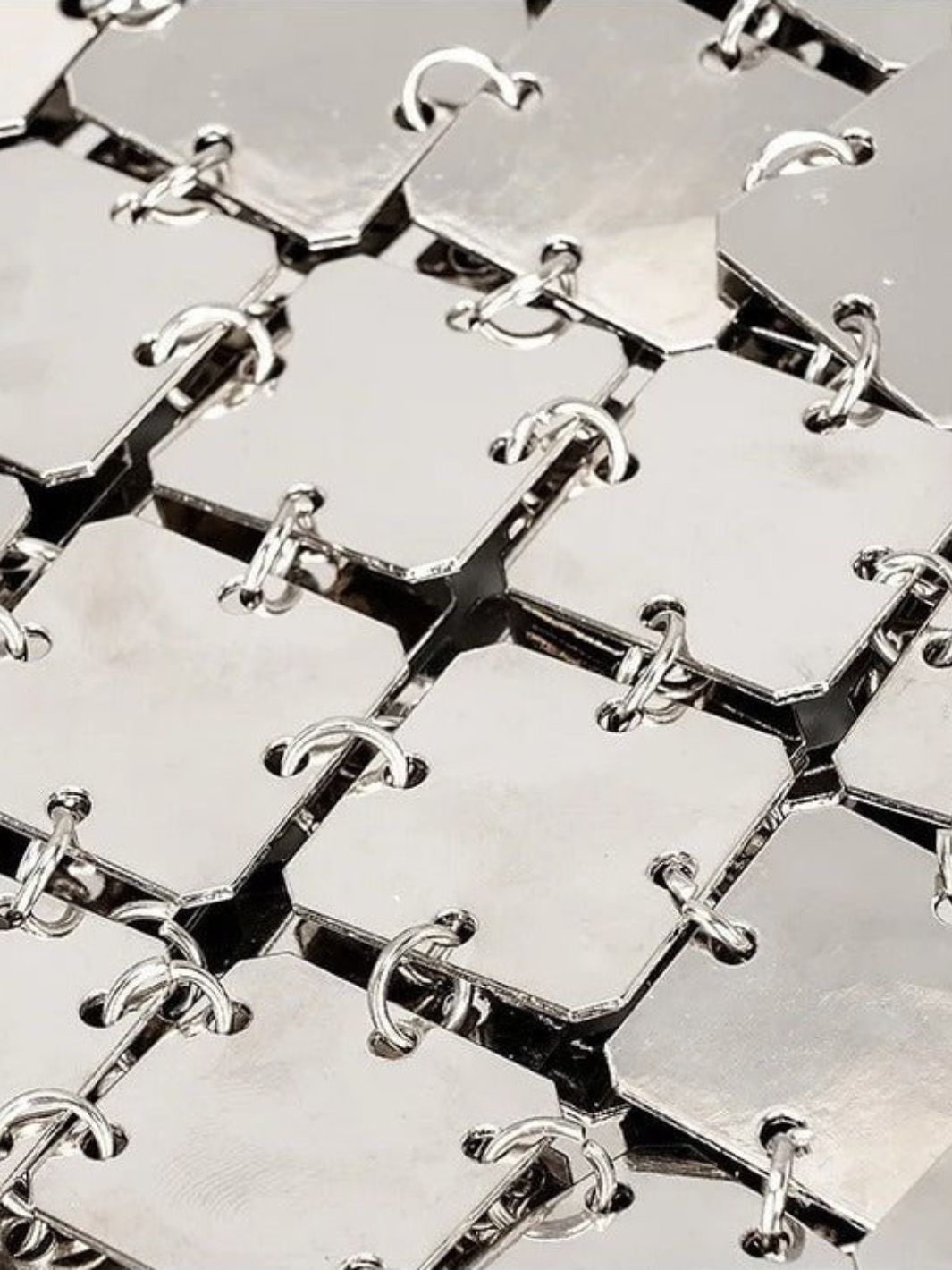 Bolso metálico dorado - Mónica