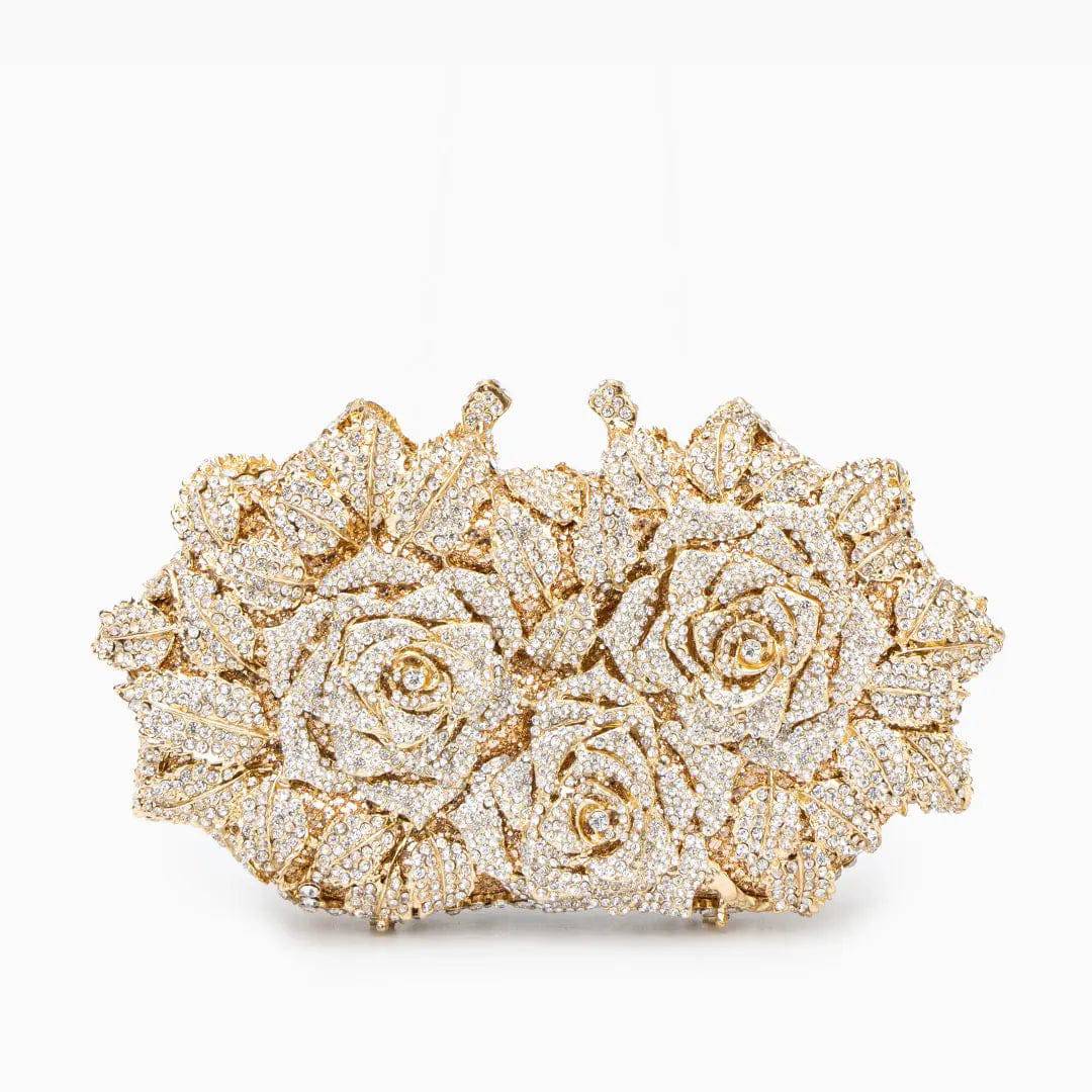 Clutch de Cristales - Rosa eterna